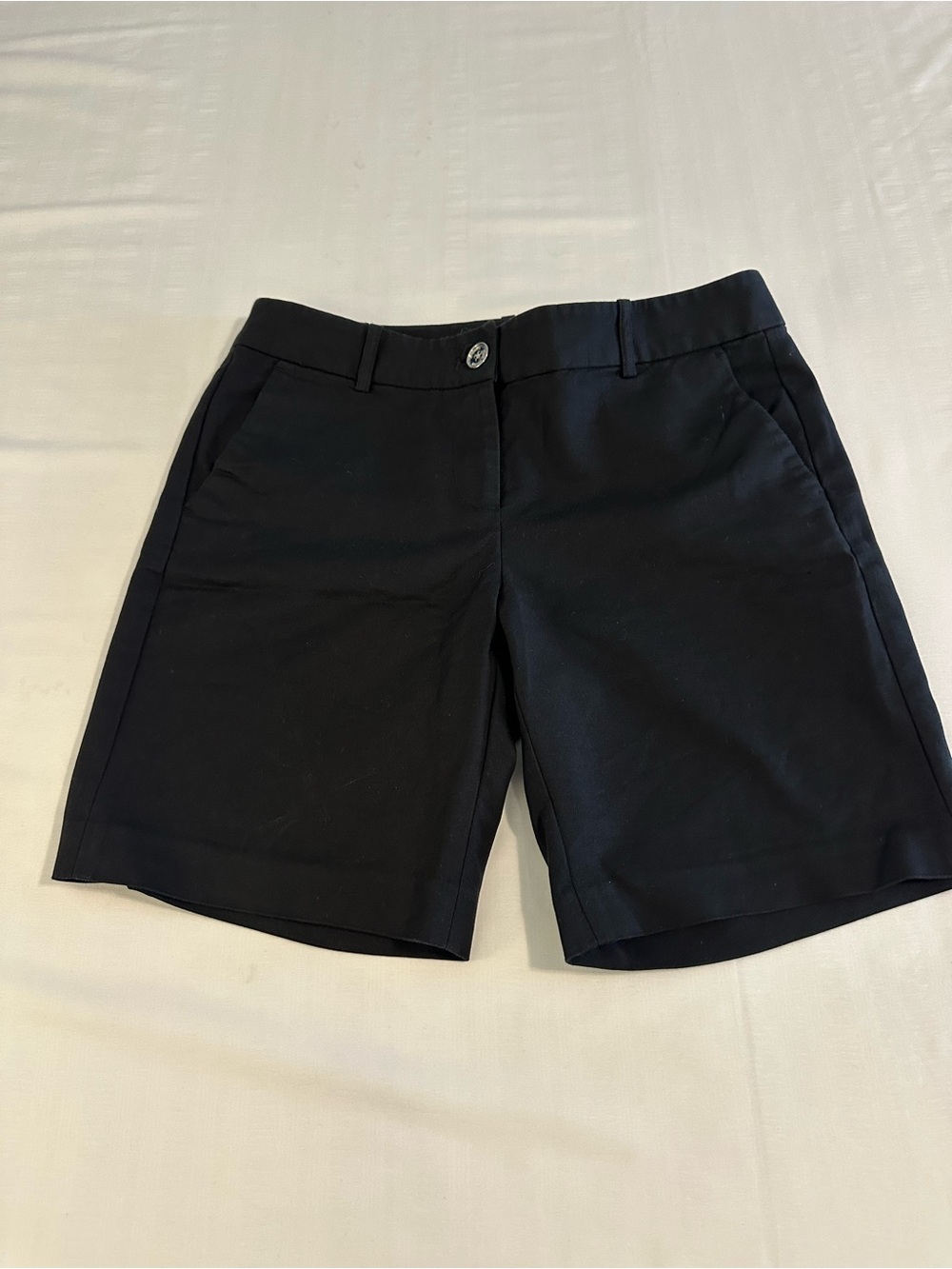 Michael Kors Black Tailored Bermuda Shorts
